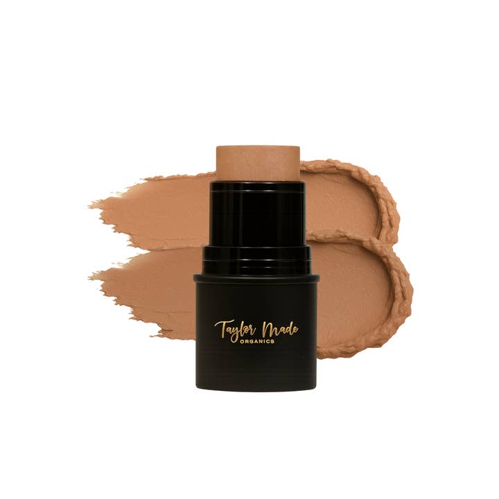 Taylor Made Organics - Vente Blush/fards à joues - Crème Multistick – Bio, Couleur pour les Yeux, Lèvres & Joues5