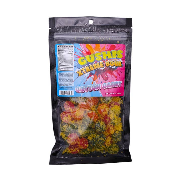 crunchy munchies - Wholesale Gummy - Gushis Xtreme Sour - Sour Coated Gushers1