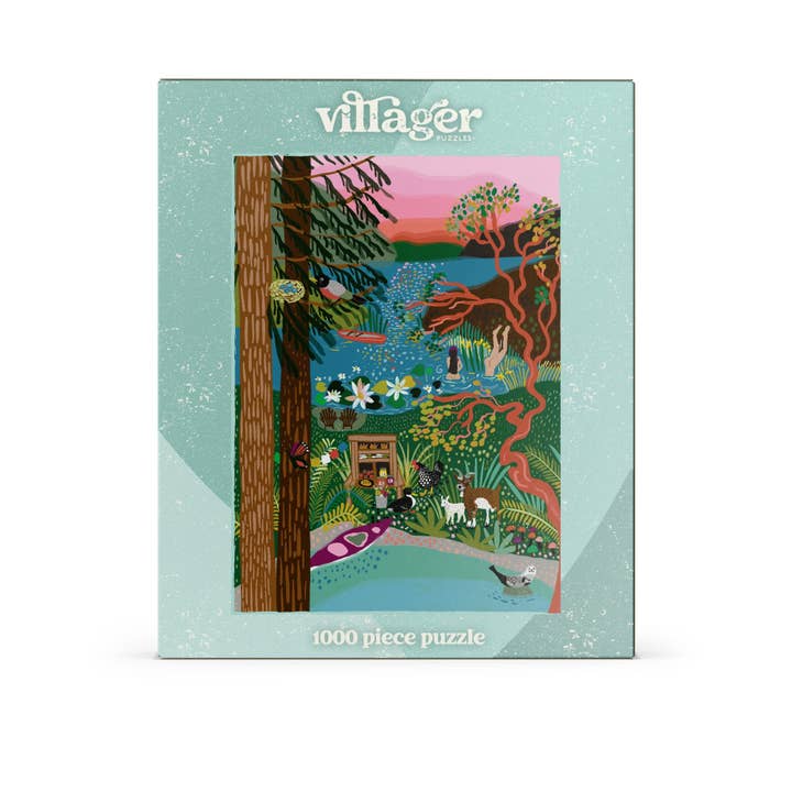 Villager Puzzles - Wholesale Puzzle - Adult - Salt Spring Island 1000-Piece Puzzle | Designed in BC Canada