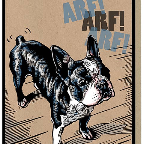 Jack le Boston Terrier pour la vente par Daniel Joseph Durkin Illustrations
