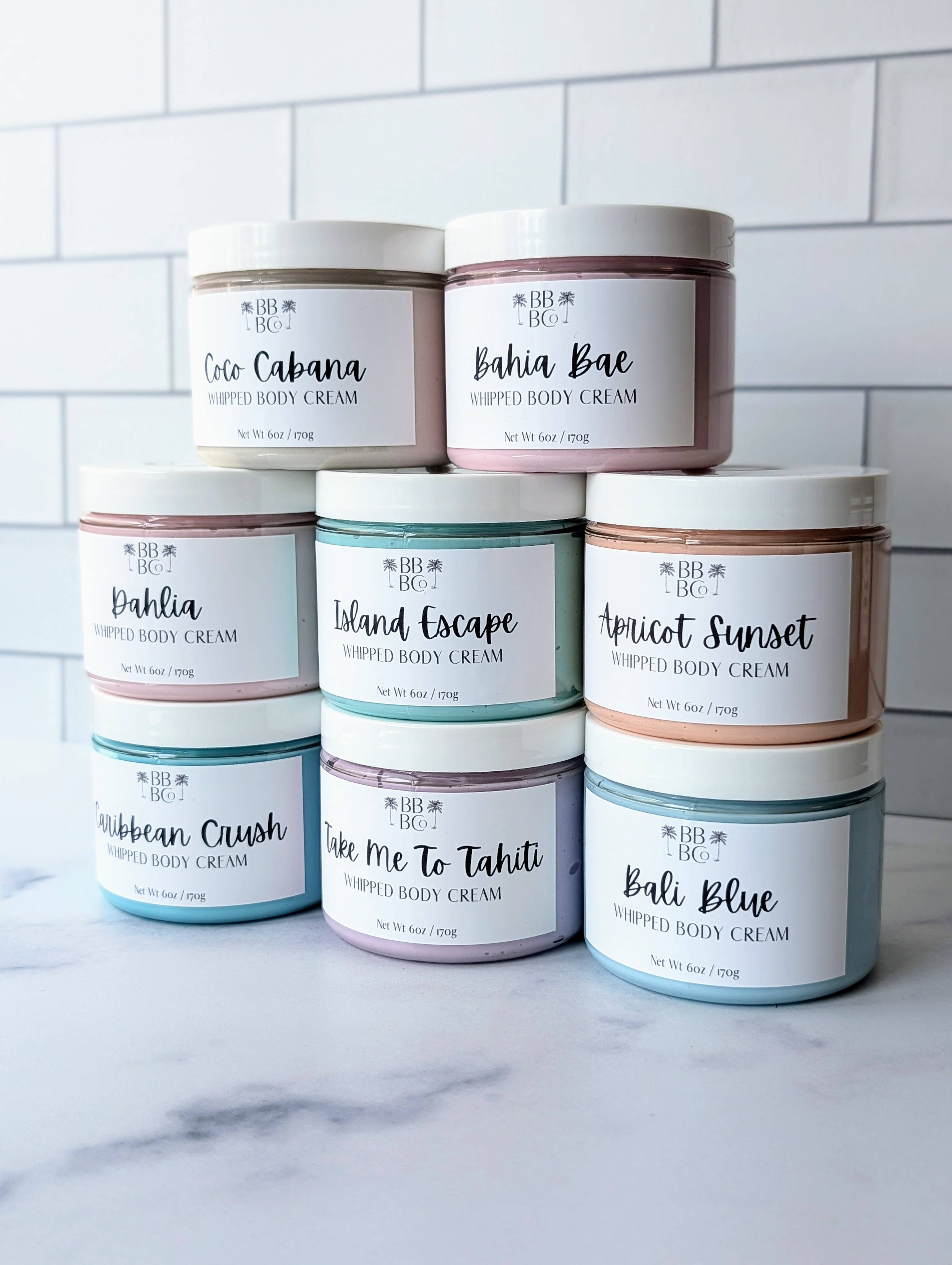 Beachy Bubbles Bath Co - Wholesale Body Cream/Lotion - Take Me To Tahiti Whipped Body Cream6