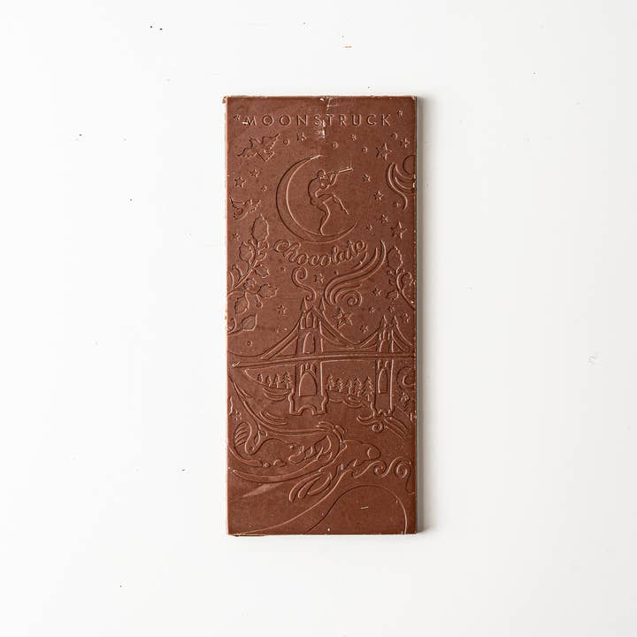 Moonstruck Chocolate Co - Wholesale Chocolate Bar - Crunchy Milk Salted Toffee Bar