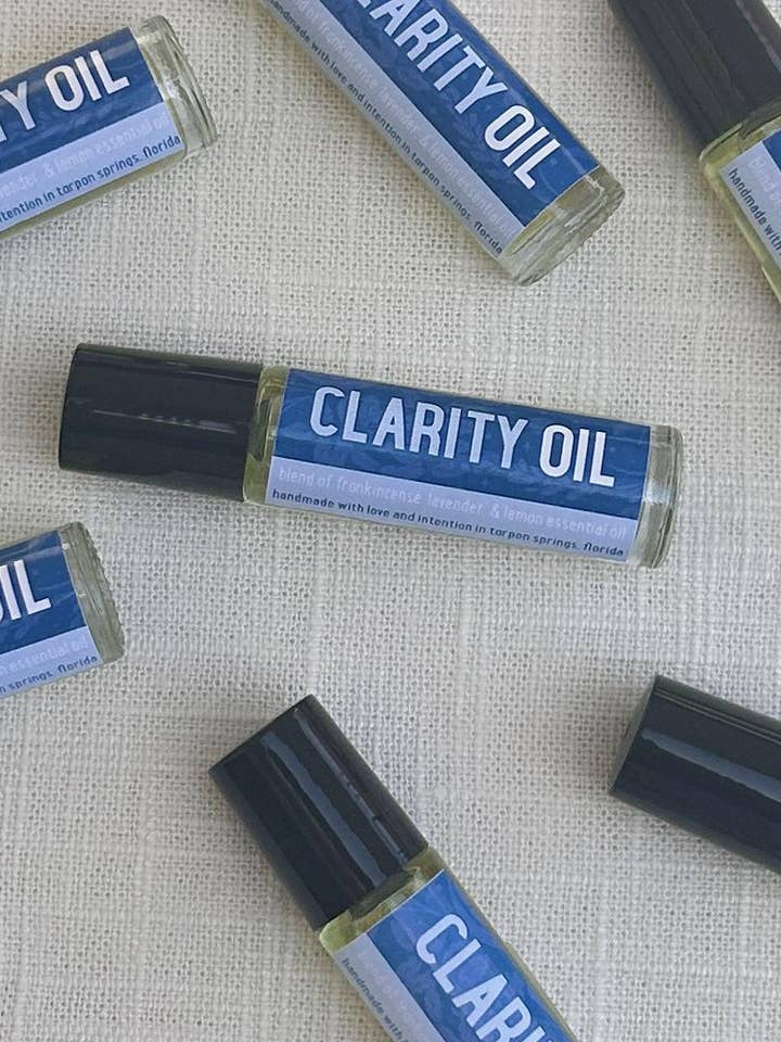 Olio Clarity Roll On per la vendita all'ingrosso da parte di The Healing Hedge Witch