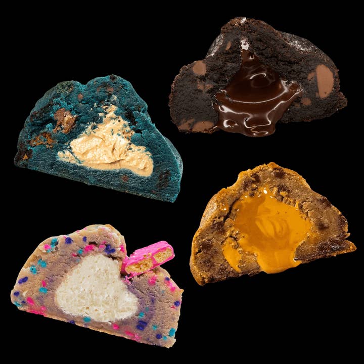 Best Sellers Pack (4ct) for wholesale by Fat and Weird Cookie