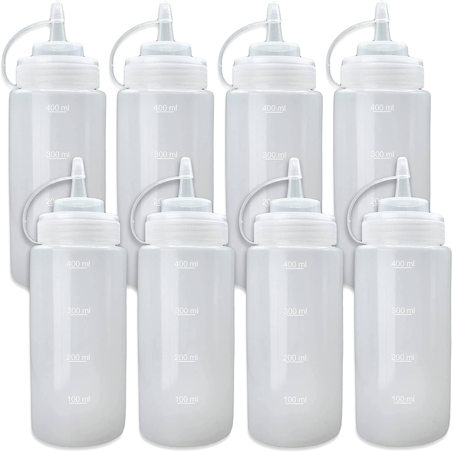 Jara Trading - Wholesale Food storage container - Plastic Squeeze Bottles for Multiple Uses1