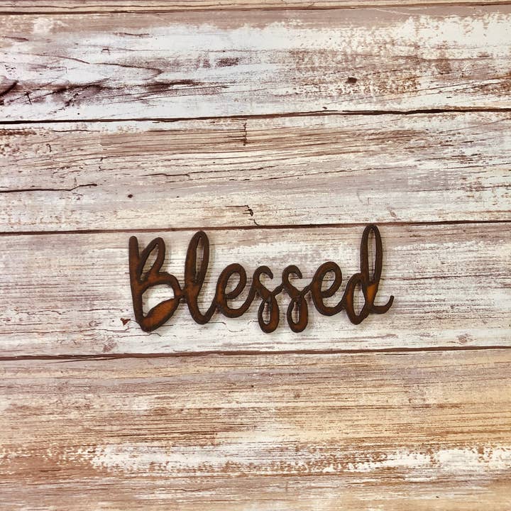 Universal Ironworks USA - Wholesale Magnet - Blessed Inspirational Magnet