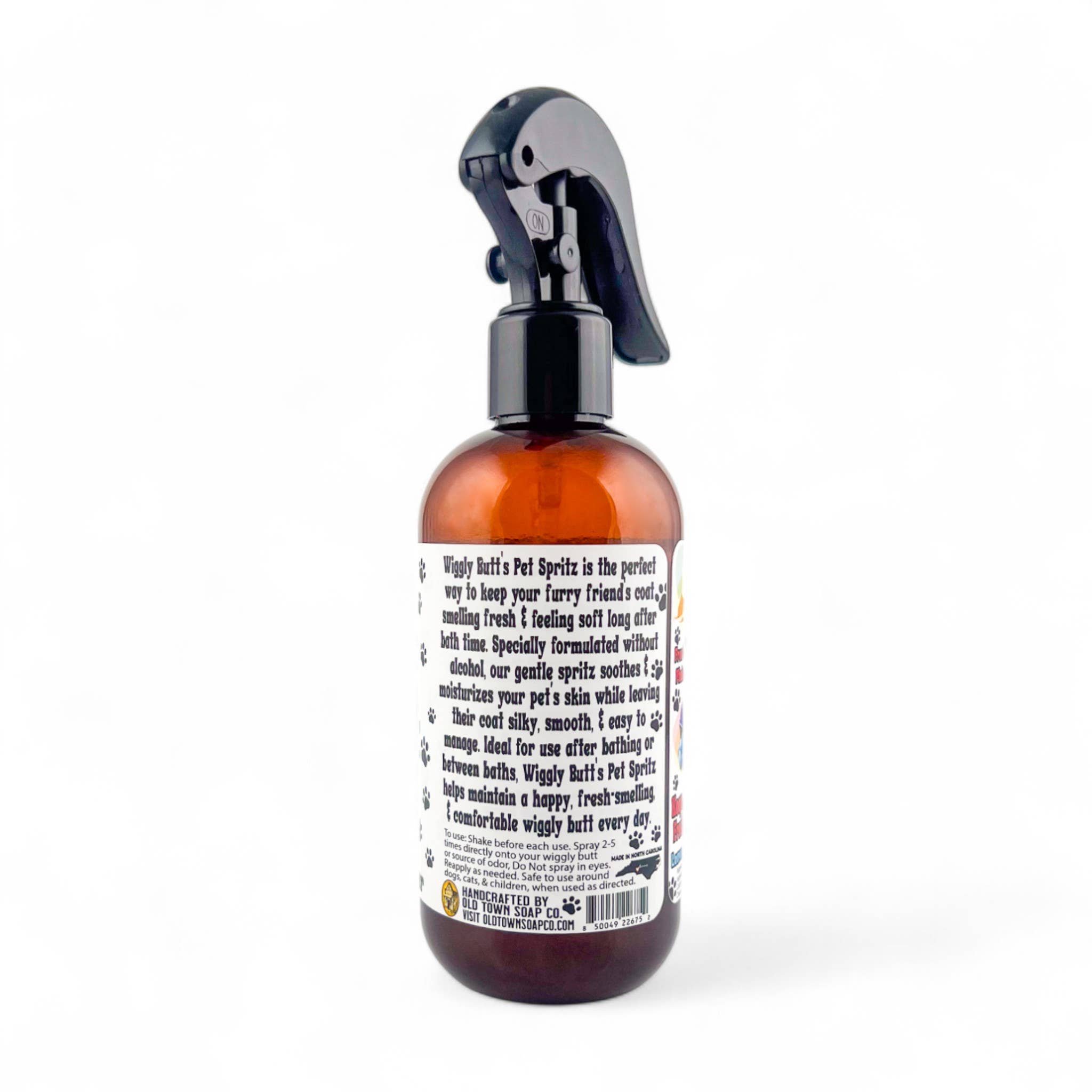 Old Town Soap Co. - Wholesale Pet Spray - Dog - Wiggly Butt's Pet Spritz- 2 Scent Options3