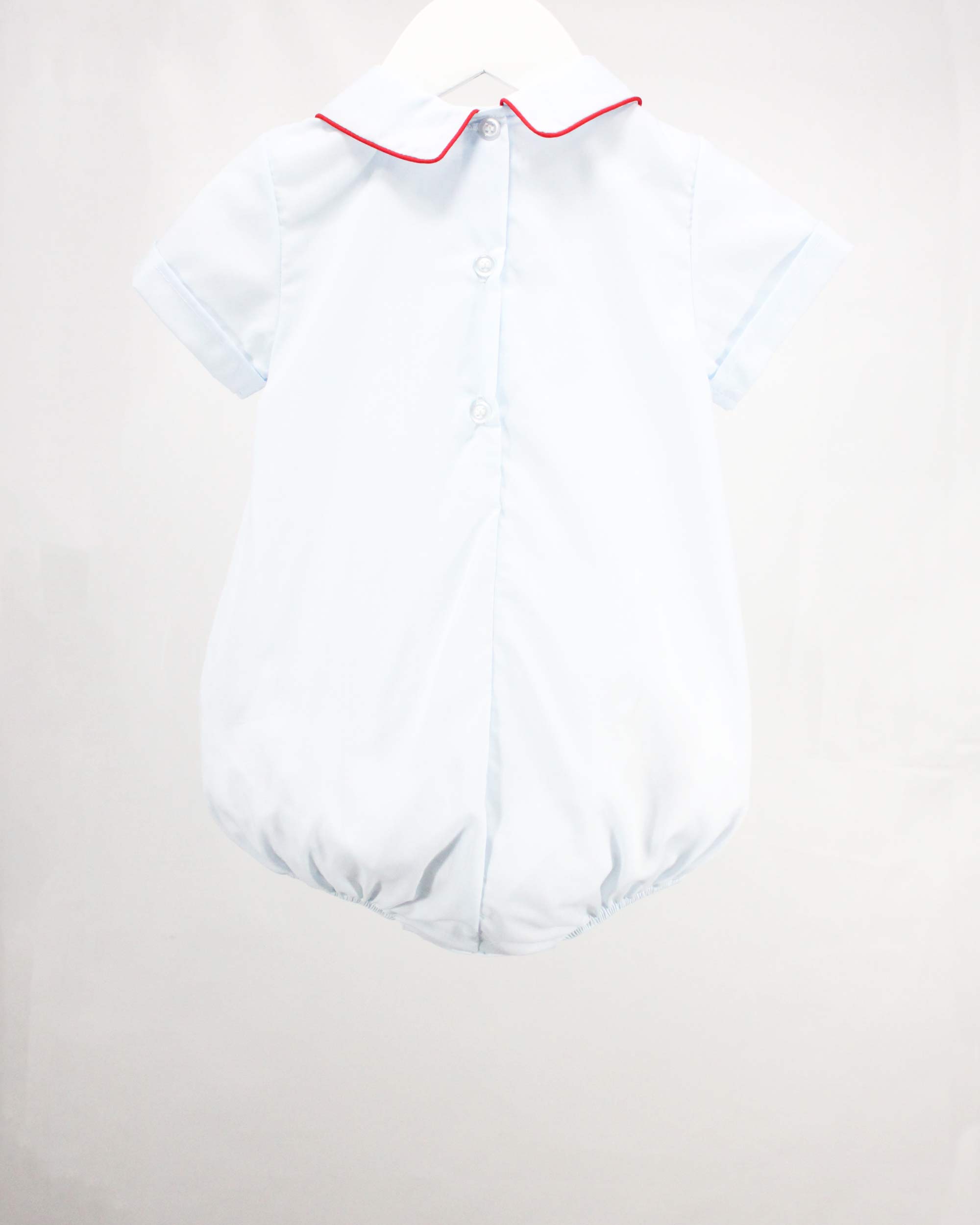 Baby Blessings Clothing - Wholesale Bodysuit (Non-Footed) - Baby - Mistletoe on Blue Michael Bubble1