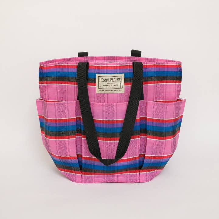 The B3 Best Buddy Bag - Bubble Gum Stripe for wholesale by DreamWeaver