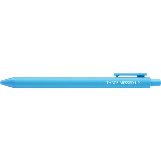 Sammy Gorin LLC - Wholesale Pen - That's Messed Up L&O Gel Pen