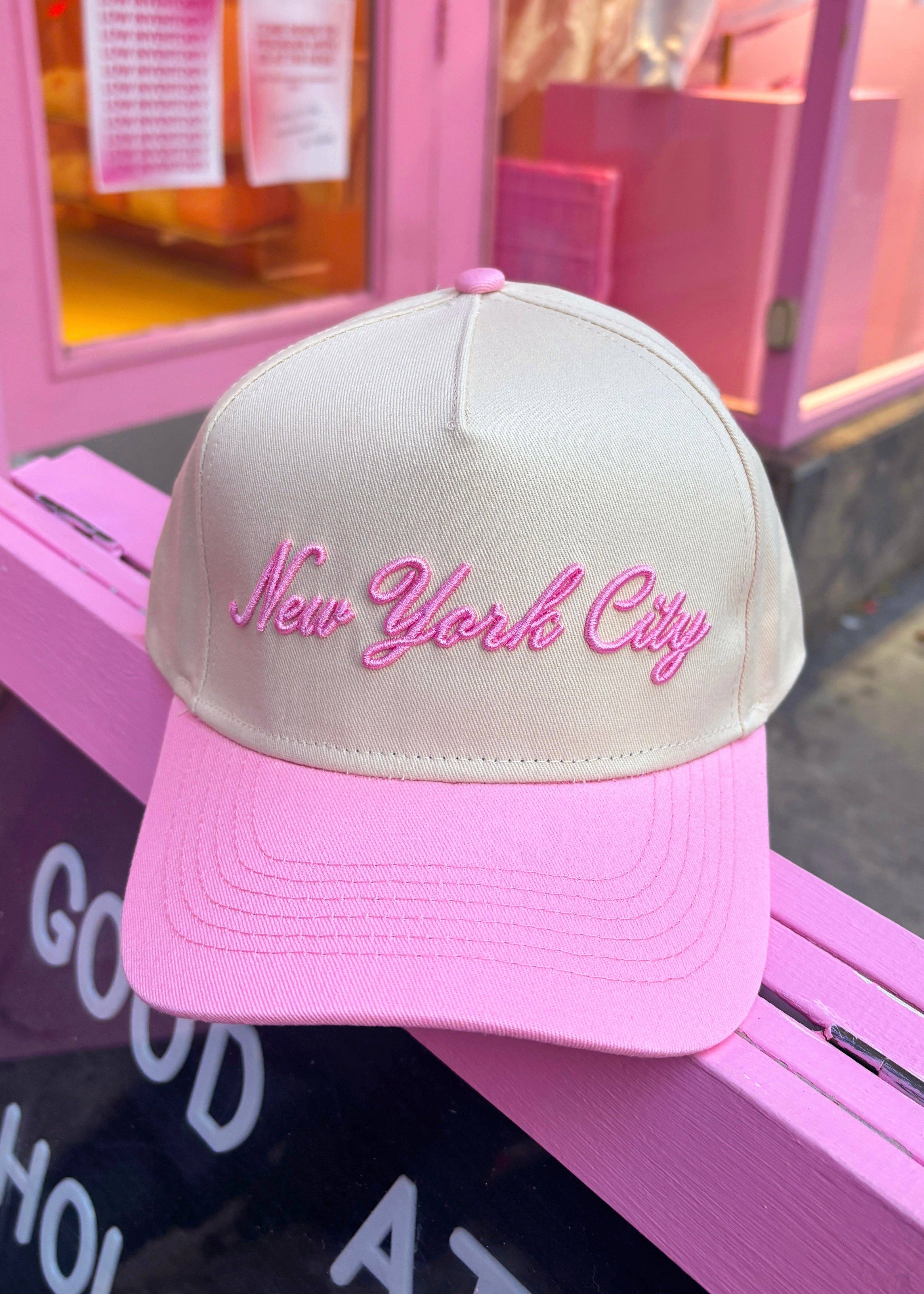 Colorful Natalie - Wholesale Trucker Hat - Women's - New York City Cursive Trucker Hat1