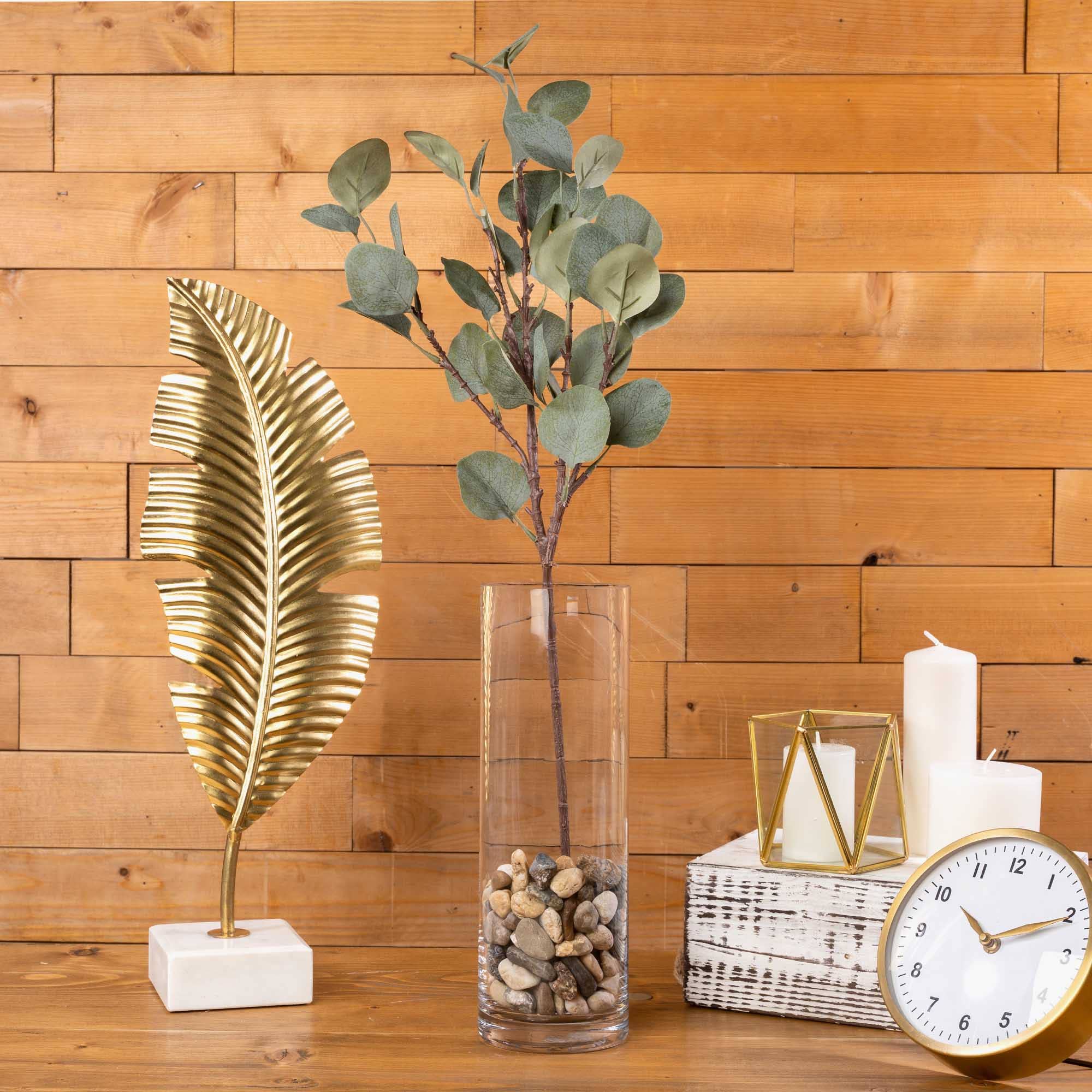 Portofino International Trading, USA - Vente Plantes artificielles - Spray artificiel à l'eucalyptus givré5