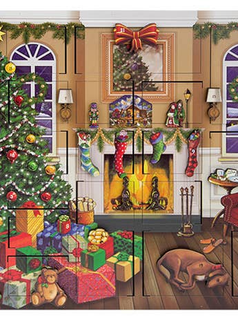 Byers' Choice Ltd. Fireside Advent AC03B for wholesale by Byers Choice