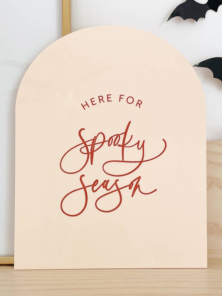 Spooky Season Sign for wholesale by Proper Letter