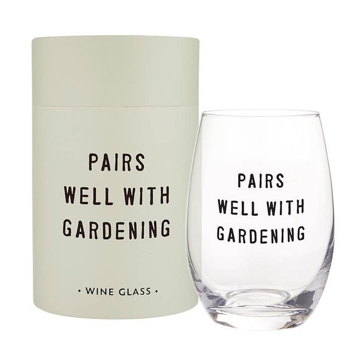 Stemless Wine Glass - Pairs Well for wholesale by Santa Barbara Design Studio by Creative Brands