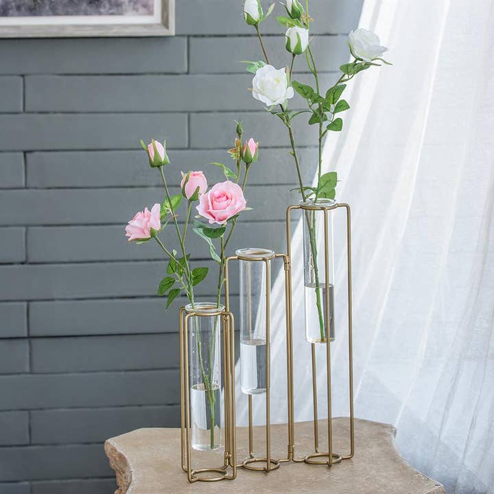 A&B Home Group Inc. - Wholesale Artificial Plant - 6.5x3.5x25"H Rose Spray - White11