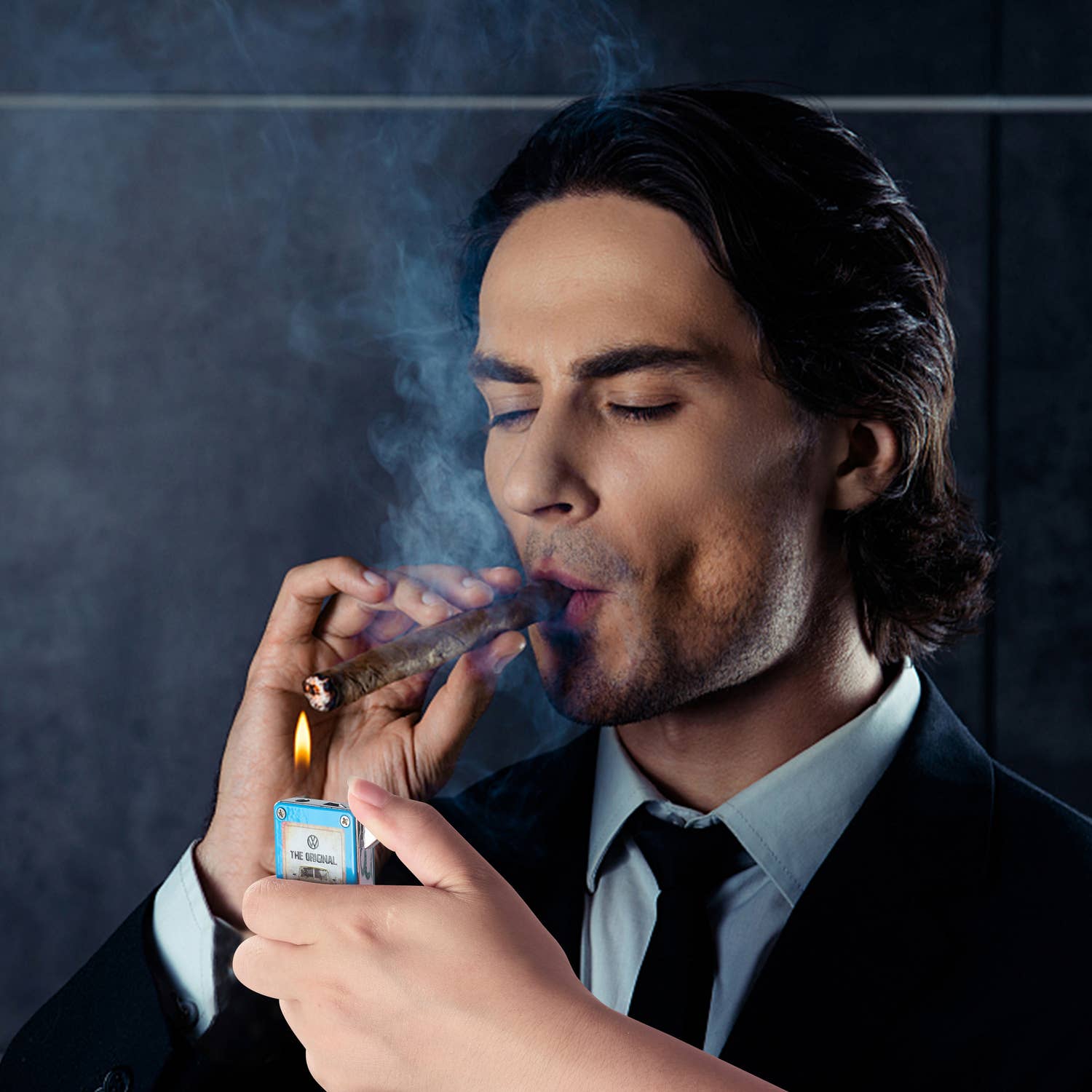 Champ by Polyflame - Vente Briquets - VOLKSWAGEN présentoir 12 briquets turbo métal Vintage6