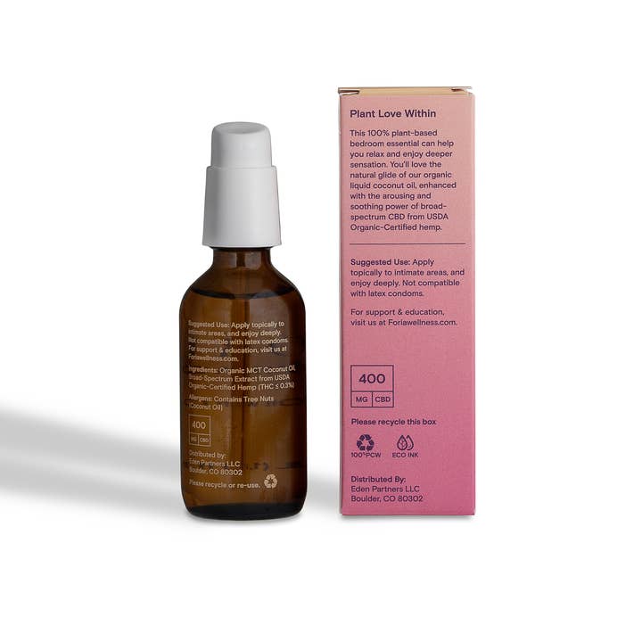 Foria - Wholesale Personal lubricant - Intimacy Sex Oil with CBD 2oz6