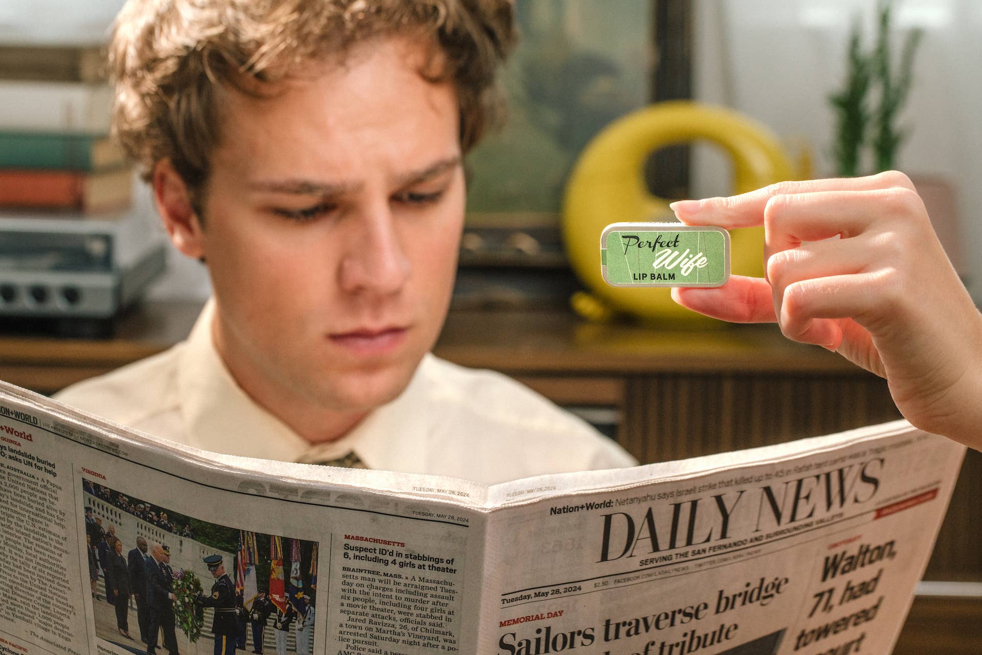 Whiskey River Soap Co. - Vente Baumes à lèvres - Baume à lèvres Perfect Wife | Boîte rétro amusante2