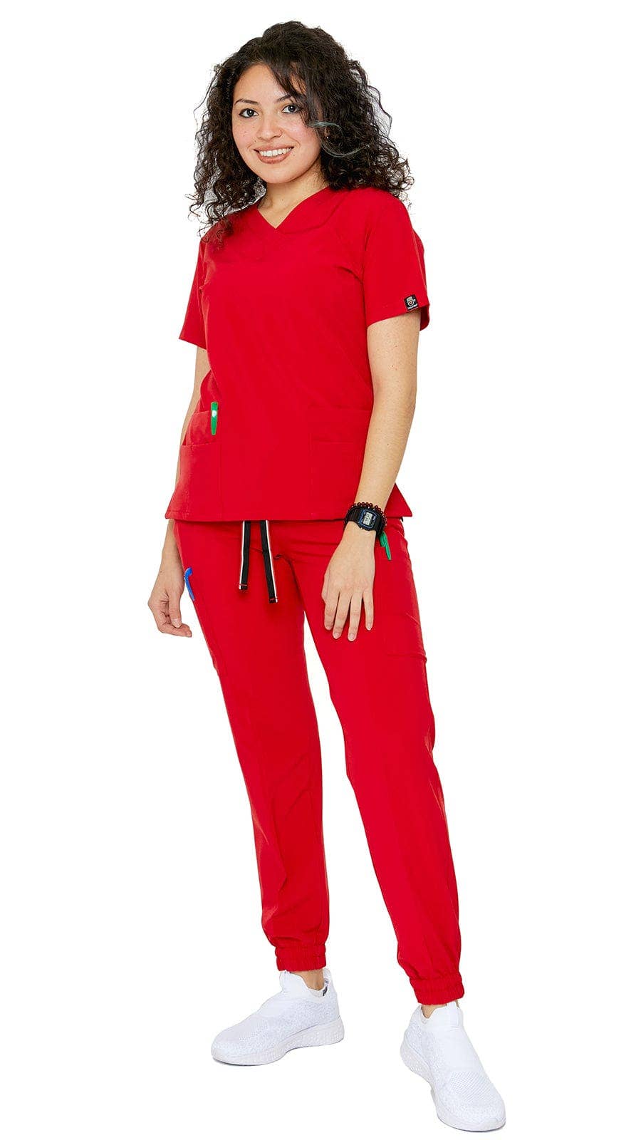 Dress A Med – wholesale Healthcare uniform – Women's – Women's 4-Way Extreme Stretch Jogger Scrubs - Style ST100-JR9