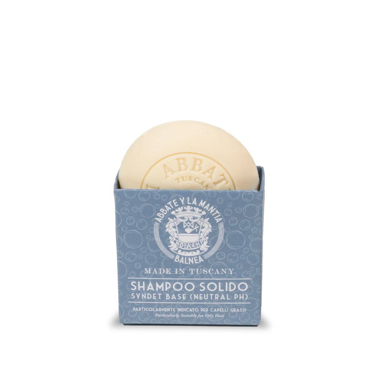 Abbate Y La Mantia - Wholesale Shampoo Puck/Solid Shampoo - Solid Shampoo for Oily Hair | Saffron and Clays1