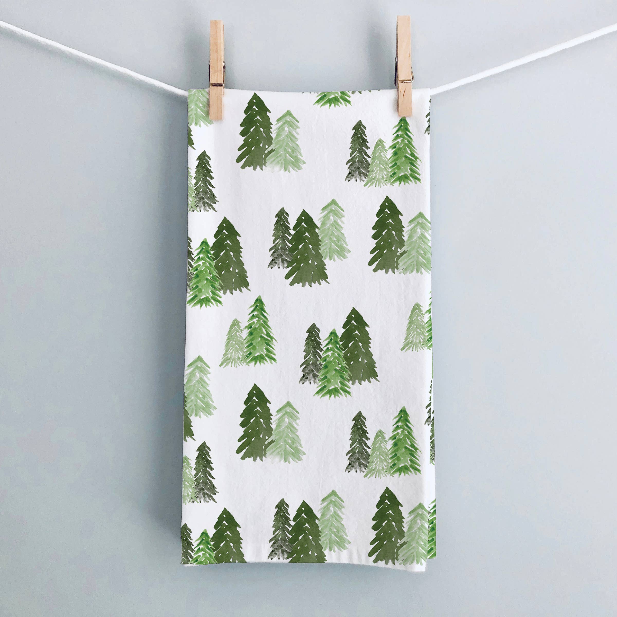 Gert & Co - Wholesale Tea Towel - Forest Trees Kitchen Towel | Cabin Tea Towel2
