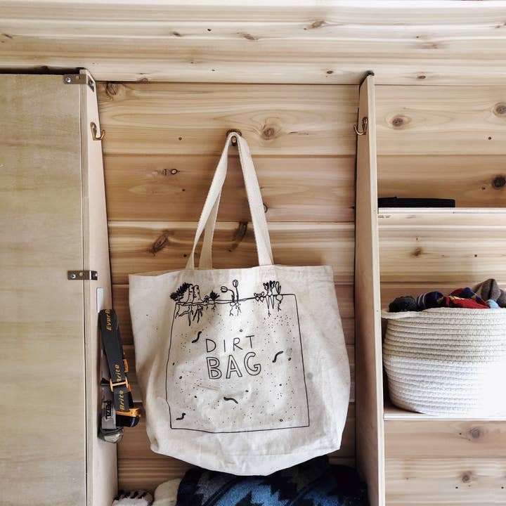 Humdrum Paper - Wholesale Tote Bag - Women's - Dirt Bag Tote1