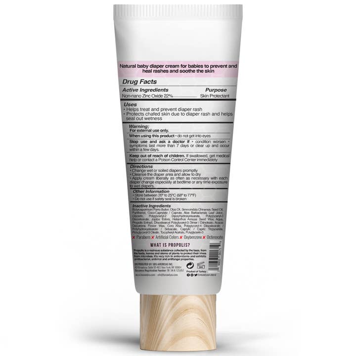 BEE&YOU – Großhandel Windelcreme – Natürliche Creme für Windelausschlag | Zinkoxid-Sheabutter-Vit B52