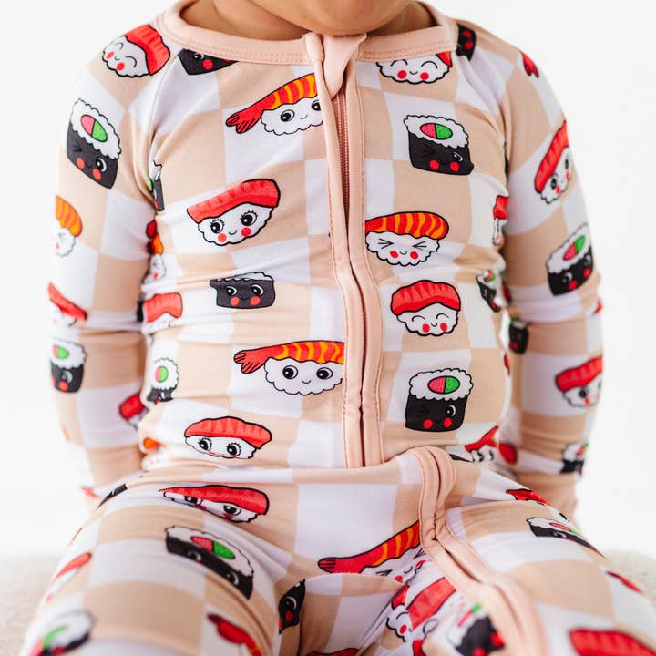 Kiki + Lulu - Wholesale Jumpsuit - Baby - Shrimply the Best Convertible Footies
