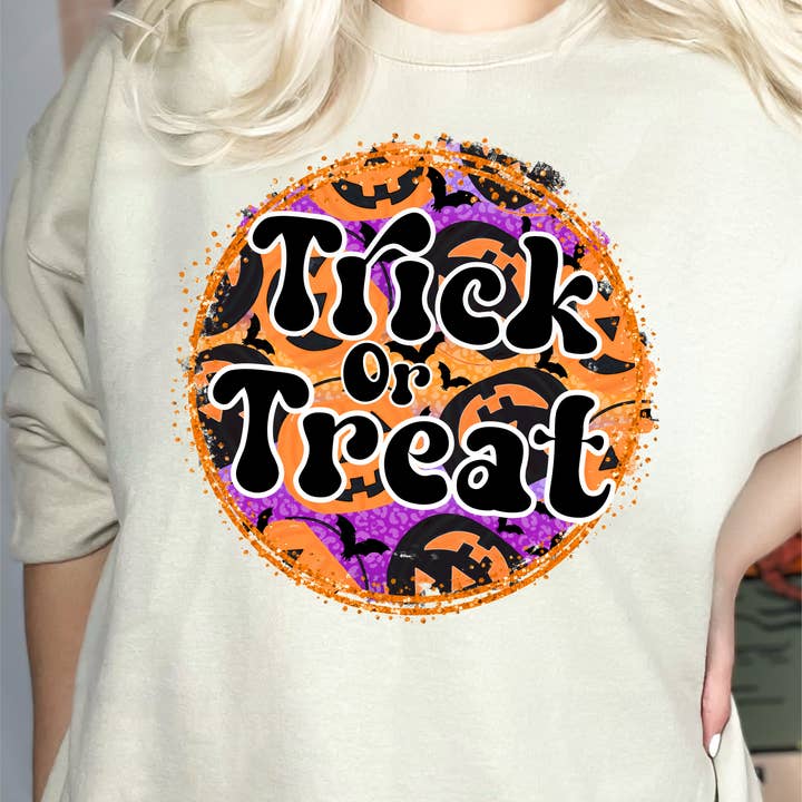 TRICK OR TREAT TEE | HALLOWEEN TEE for wholesale by Wild+Crazy Tees and More