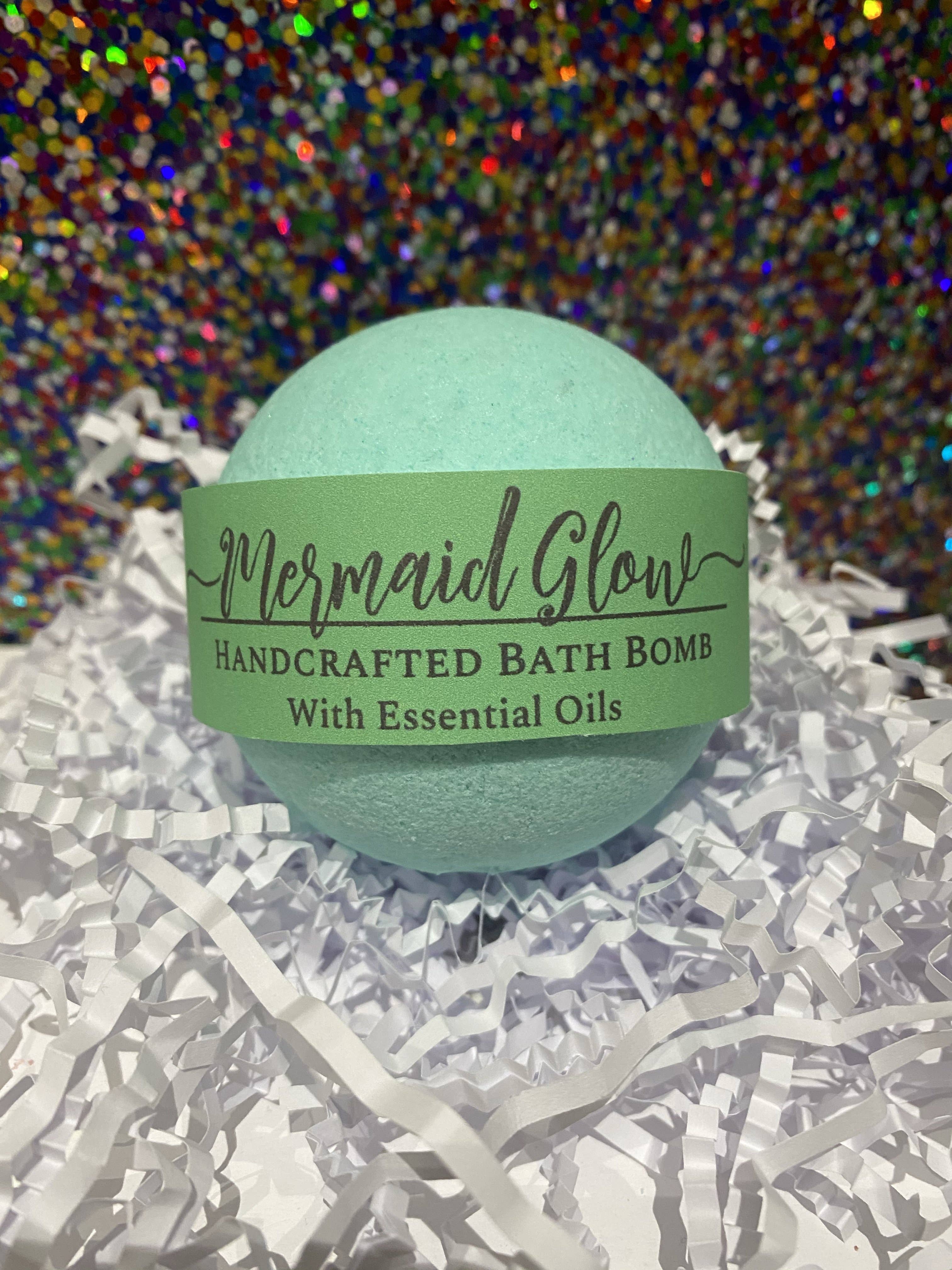 Beauty By PharmD - Wholesale Bath Bomb/Fizz - Mermaid Glow Bath Bomb1