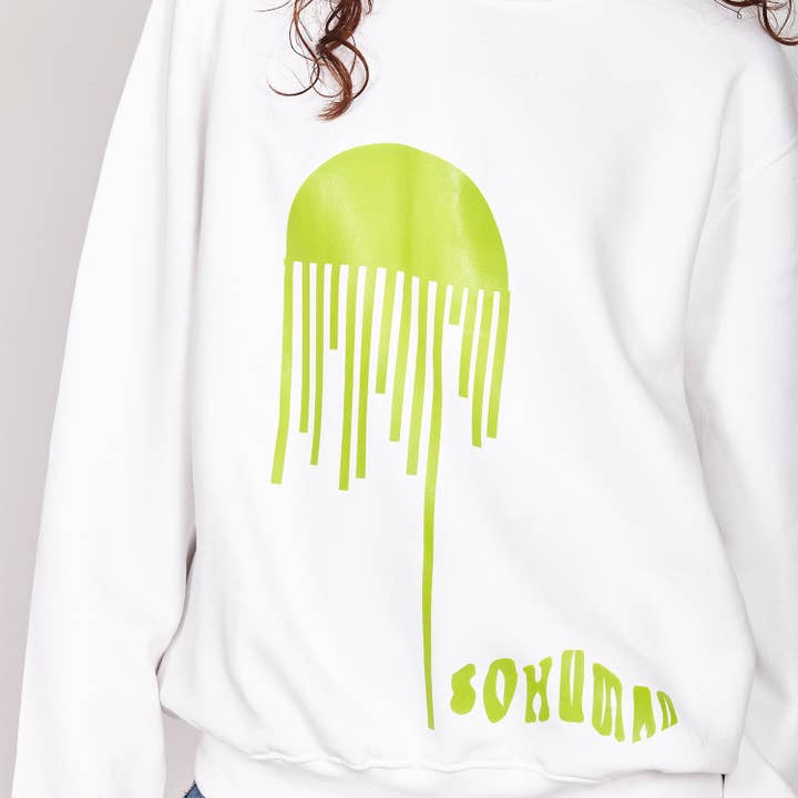 SOHUMAN - Venta al por mayor Sudadera estampada - Mujer - Jellyfish Sweatshirt10