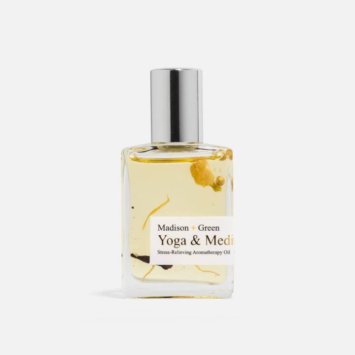 Madison + Green - Wholesale Bath/Body Oil - "Yoga & Meditation" - Aromatherapy Body Oil1