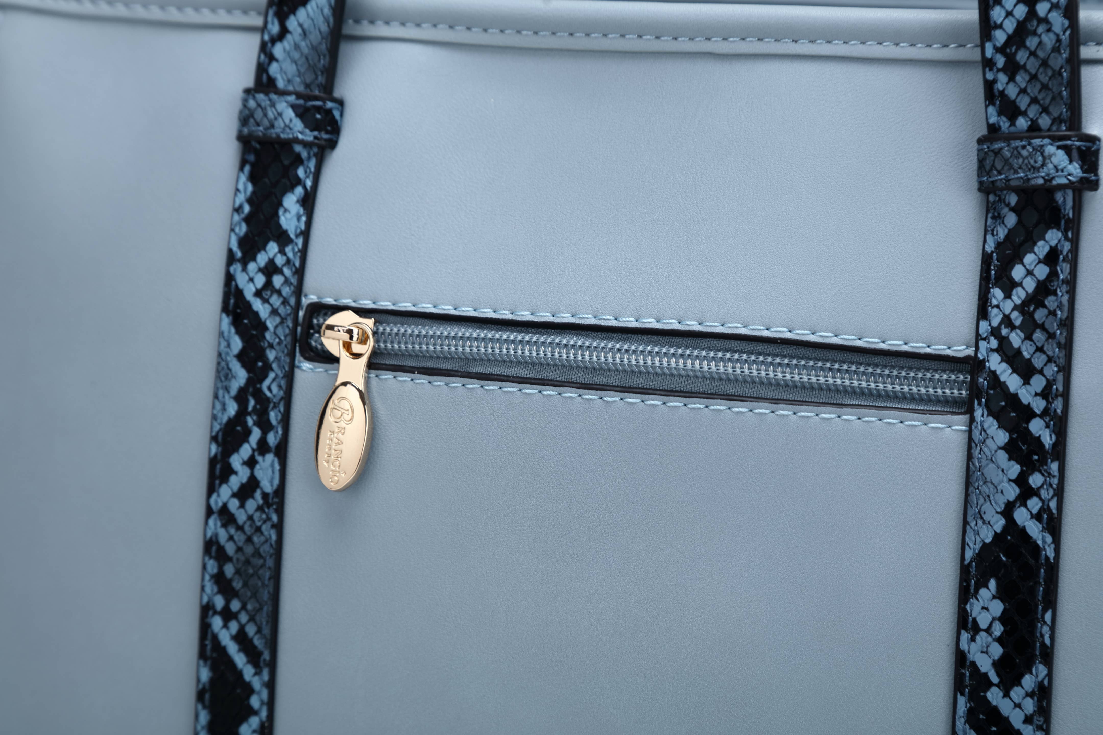 Brangio (Italy) Company Inc. - Wholesale Tote Bag - Women's - Brangio Sleek Serpentine Tote Bag7