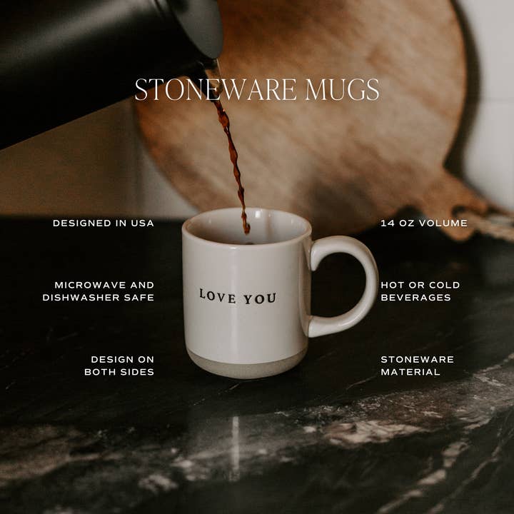 Sweet Water Decor - Wholesale Coffee Mug - Pine Trees Stoneware Coffee Mug - Christmas Decor