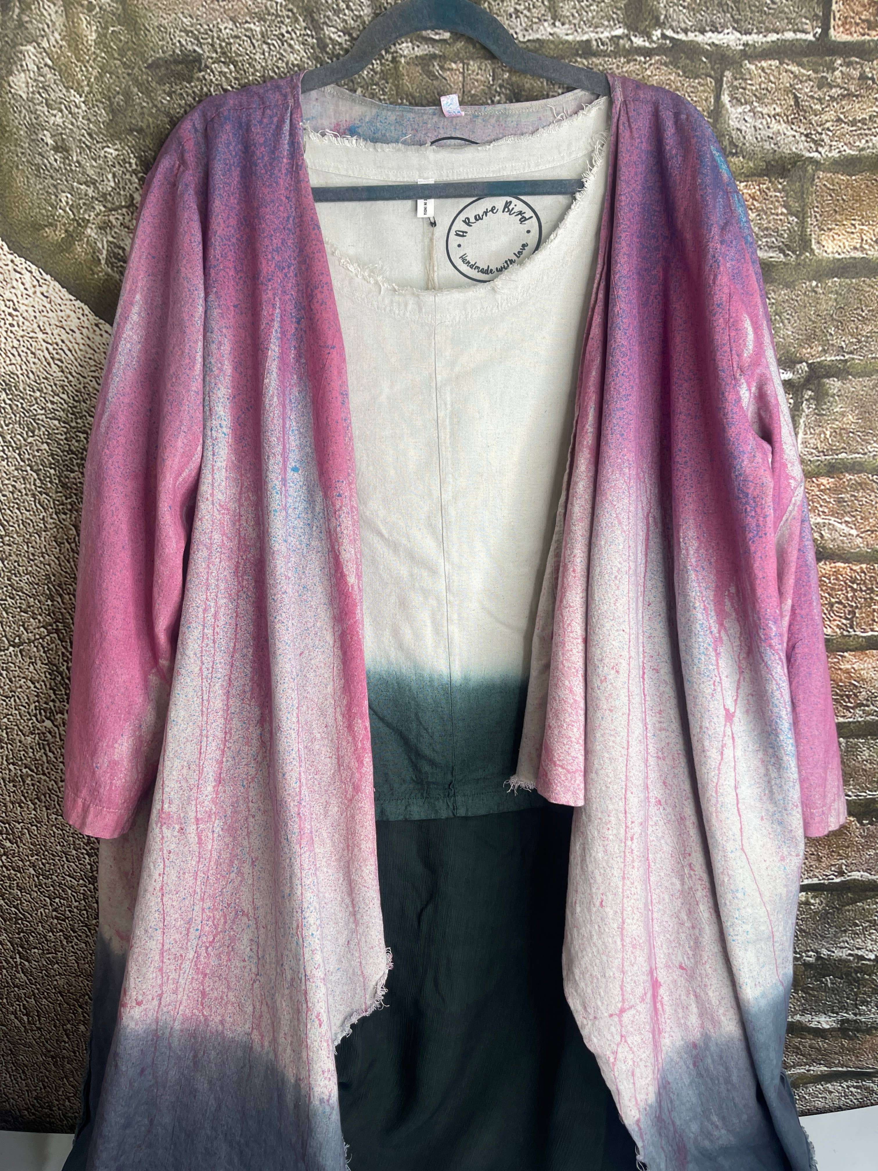 A Rare Bird Shop - Vente Robe – femme - Robe ombrée Dip Dye Wheat1