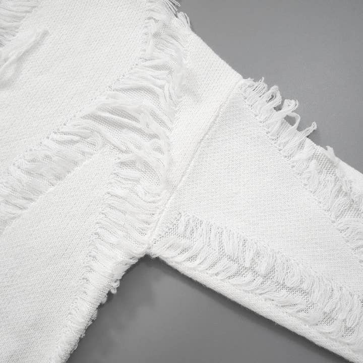 safistyle - Wholesale Knit Sweater - Women's - Distressed Crewneck Sweater5