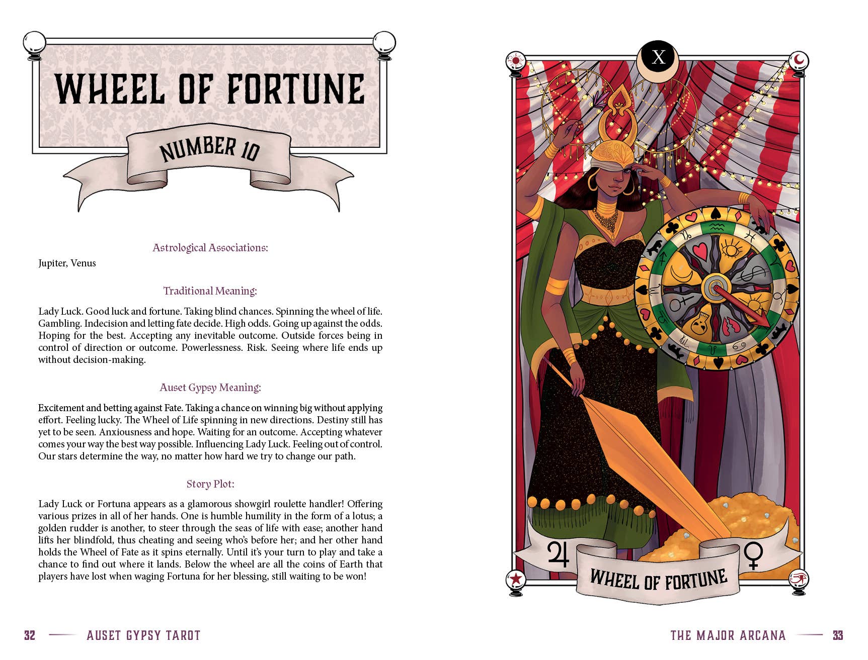 REDFeather - Wholesale Tarot Cards - Auset Gypsy Tarot7