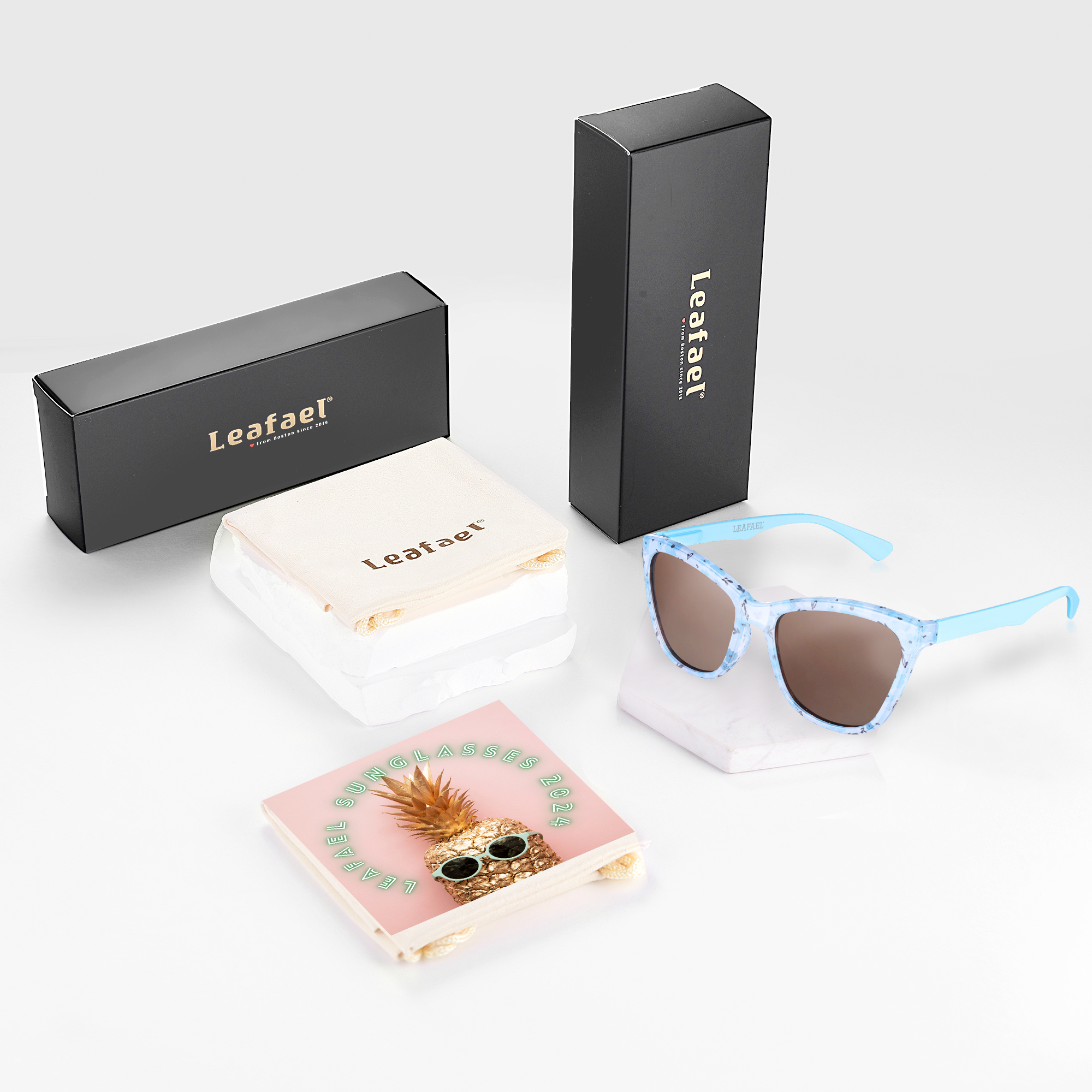 Leafael LLC - Wholesale Sunglasses - Women's - Sunglasses Womens Trendy Retro Floral Design | Polarized Lens UV400 Protection | Classic Cat Eye Frame | Casual & Active Wear11