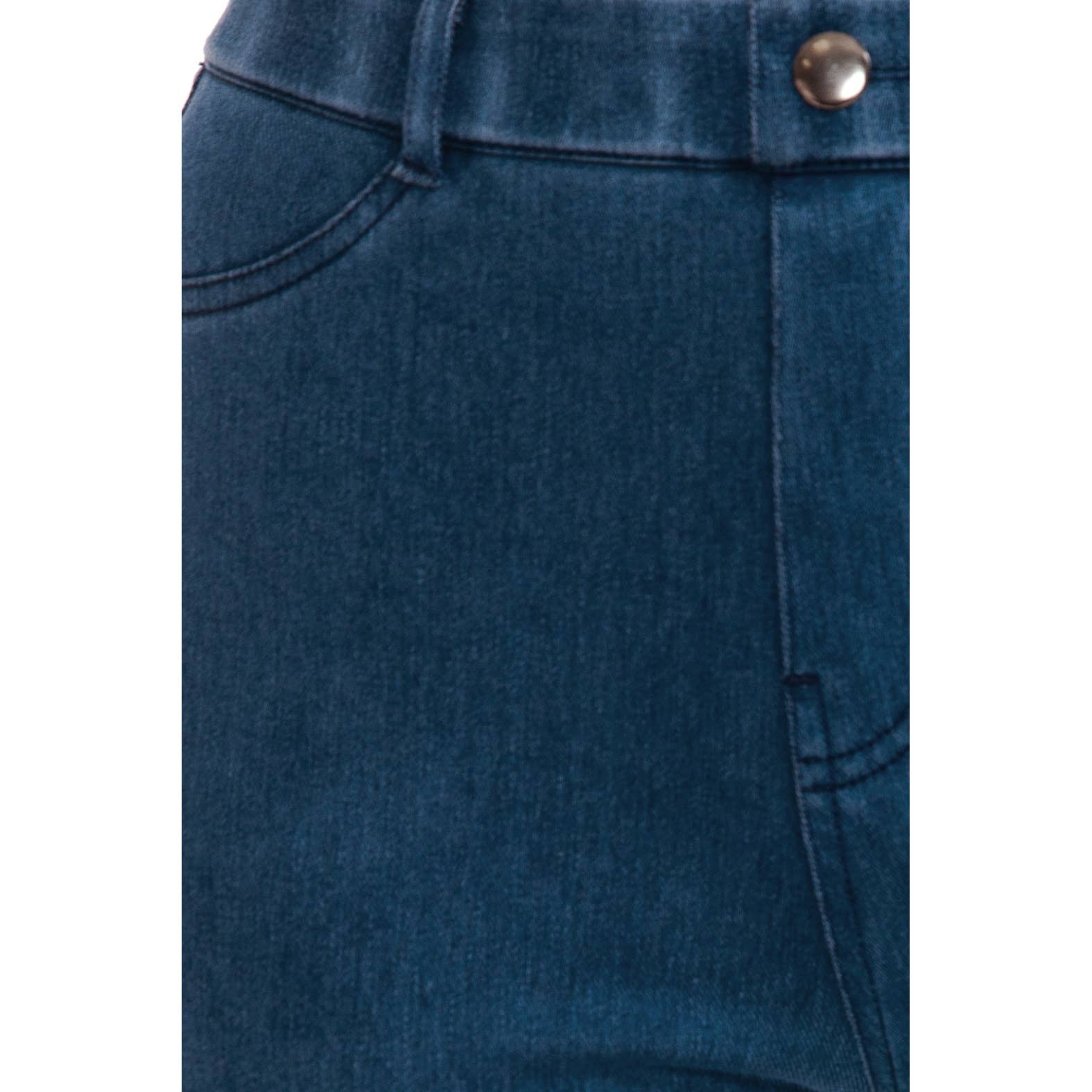 Leggings Depot – Großhandel Jeans – Damen – Jeggings in voller Länge mit Gesäßtaschen5