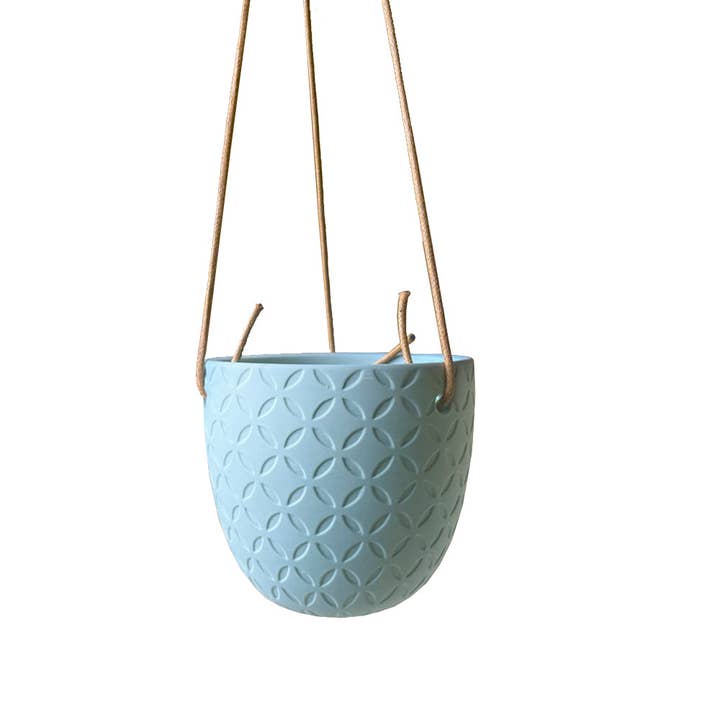 Chive - Wholesale Hanging Planter - Virago Ceramic Modern Hanging Planter2