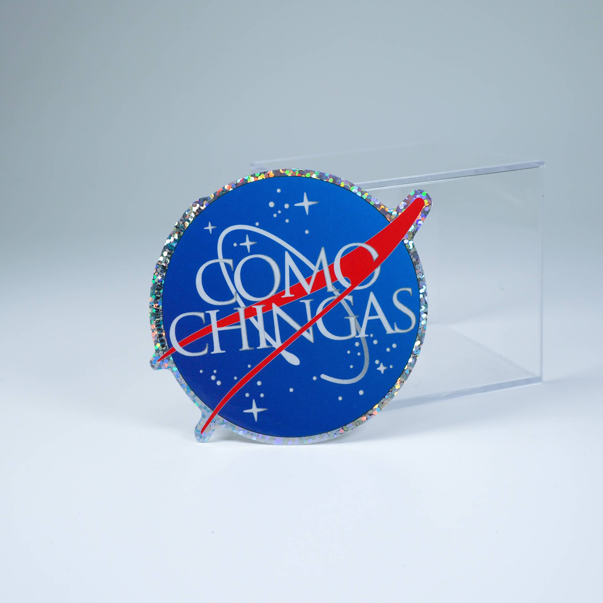 PARTIMEWORKS - Wholesale Sticker - Como Chingas (NASA) 3" Sticker7