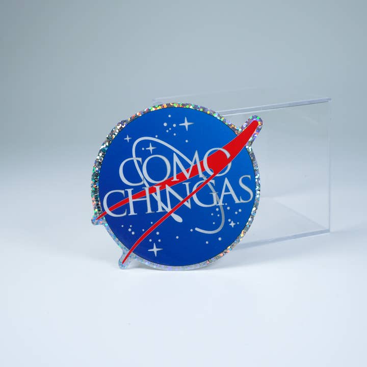 PARTIMEWORKS - Wholesale Sticker - Como Chingas (NASA) 3" Sticker7