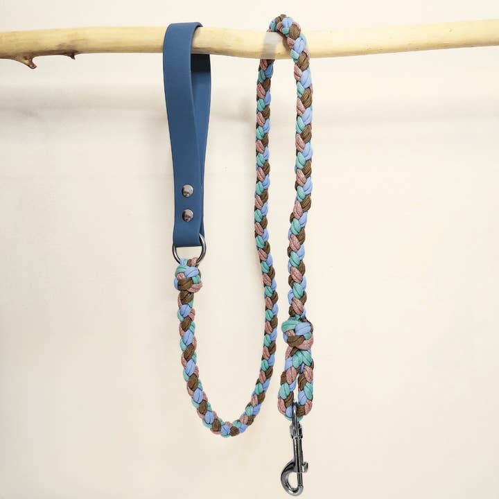 Truffe & Flair – Engroshandel Hundesnor - Hund – Biothan/Paracord Flettet Hundesnor - Blå