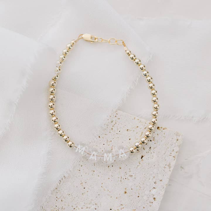 Mama Bracelet for wholesale by Joyful Bead Company