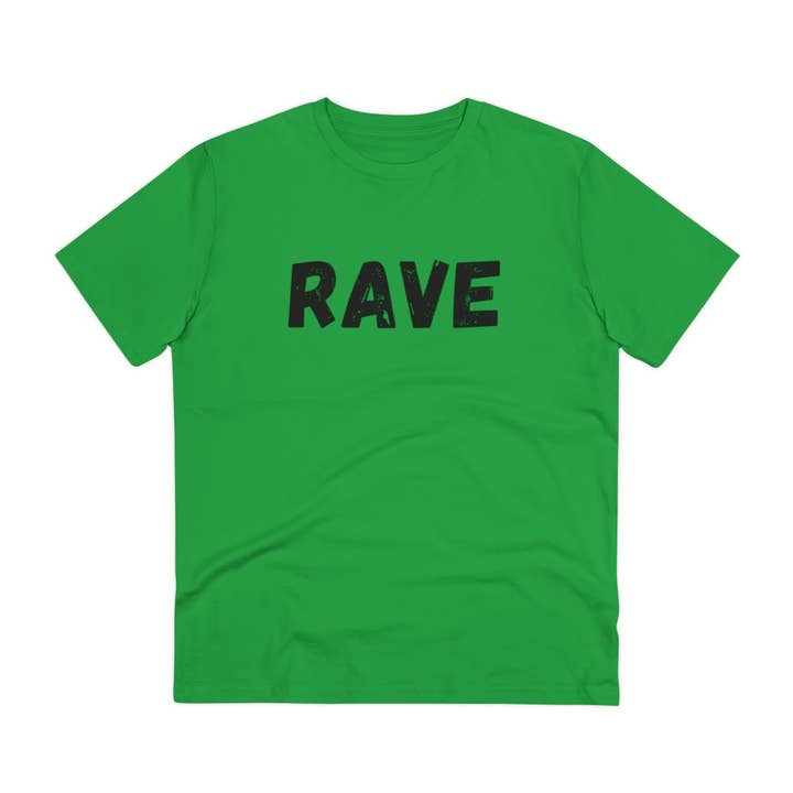 Tee-shirt RAVE Organic pour la vente par COUTUIQ
