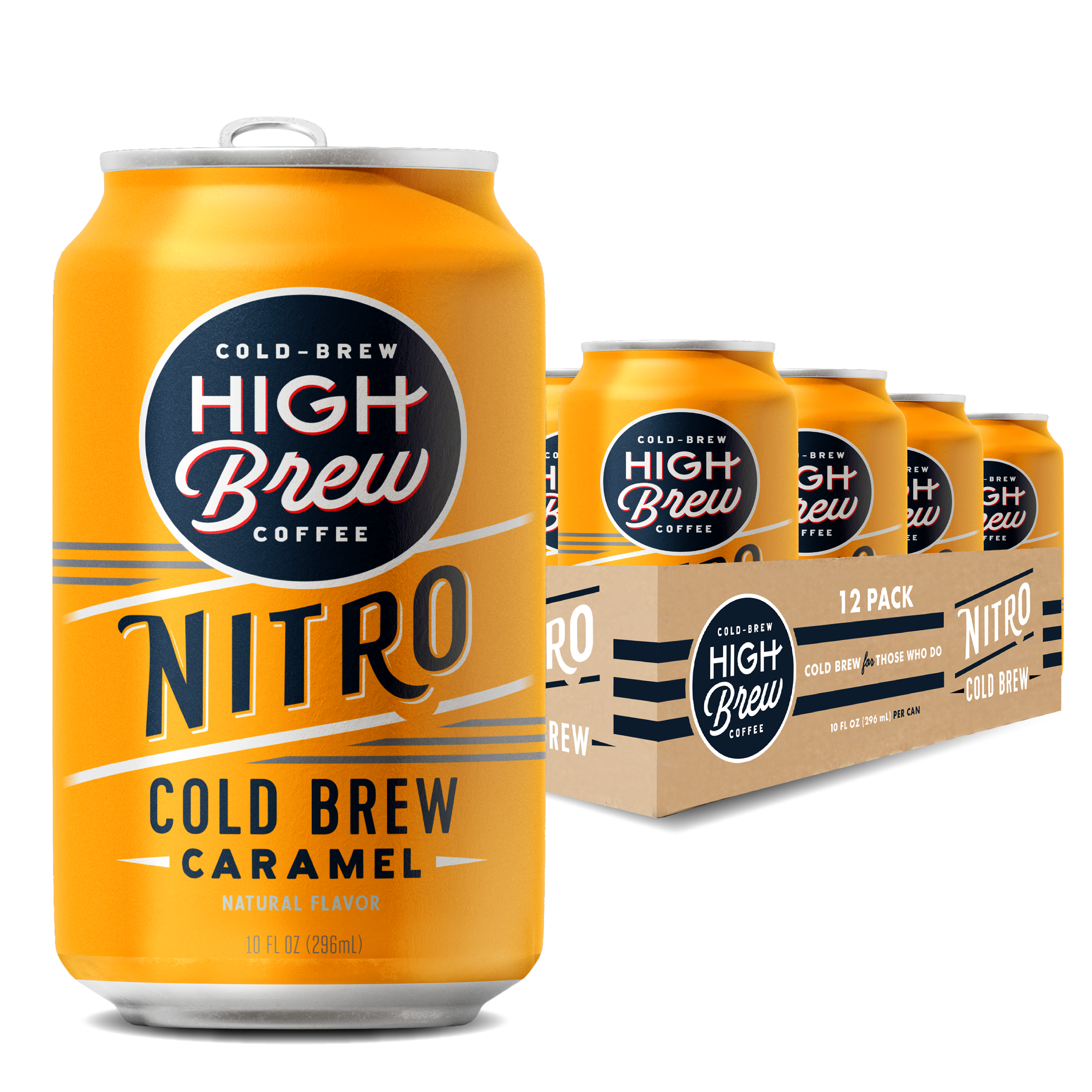 High Brew Coffee - Wholesale Iced Coffee/Cold Brew - Nitro Caramel Cold Brew4