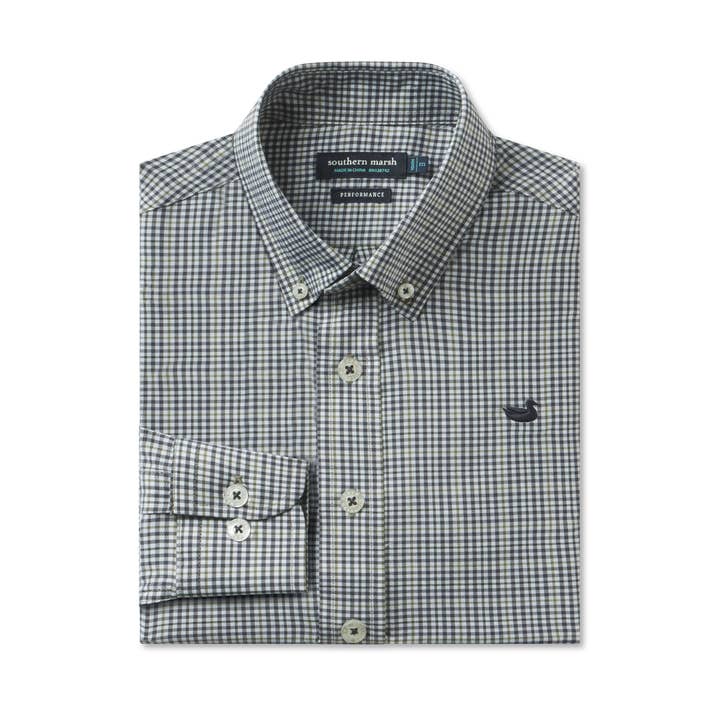 Jugend Dyer Performance Karohemd für den Großhandel von Southern Marsh