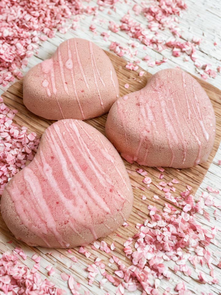 Bath Bomb - Heart - Baby Bath scent for wholesale by Dandi Creations