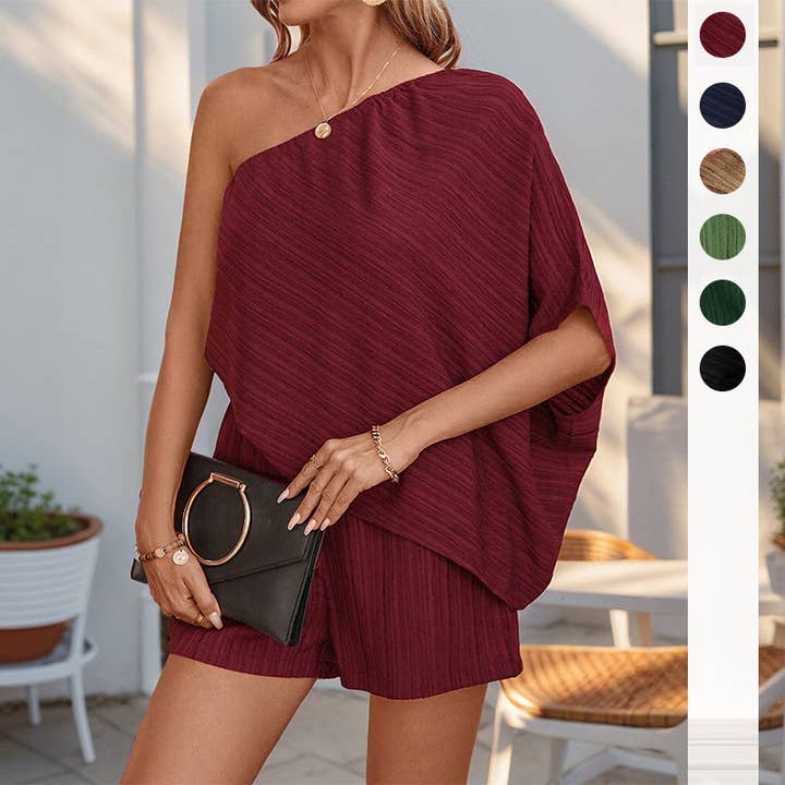 Uanstrengt asymmetrisk buksedragt med vide ben for engroshandel hos onatorobi